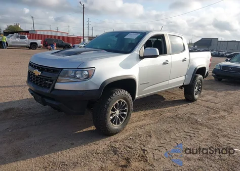2018 Chevrolet Colorado Zr2 z USA, uszkodzony, nr VIN 1GCPTEE13J1220877